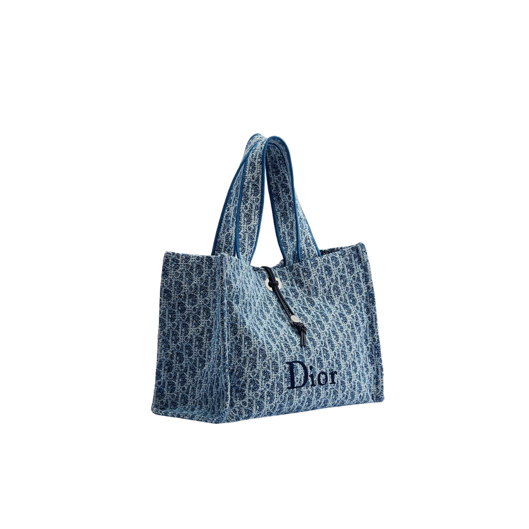 Dioriviera Medium Spongy Book Tote