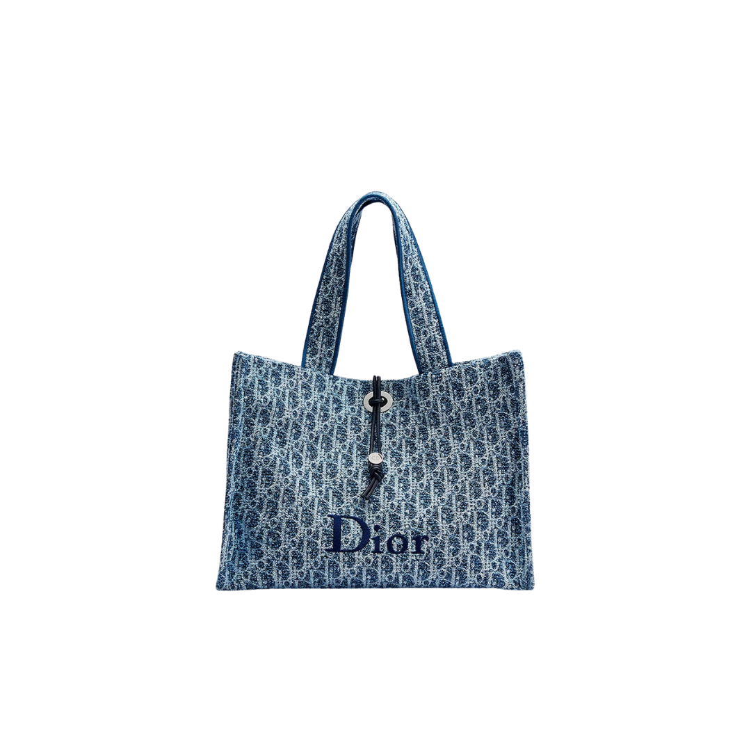 Dioriviera Medium Spongy Book Tote