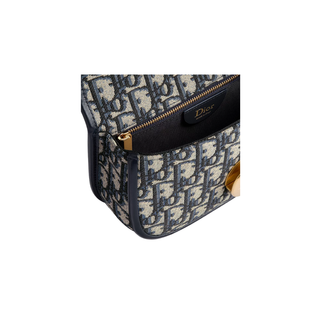 Small Dior Médaillon Flap Bag with Chain